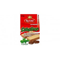 СТЕВИЯ ВАФЛИ БЕЗ ЗАХАР 4бр. КАКАО