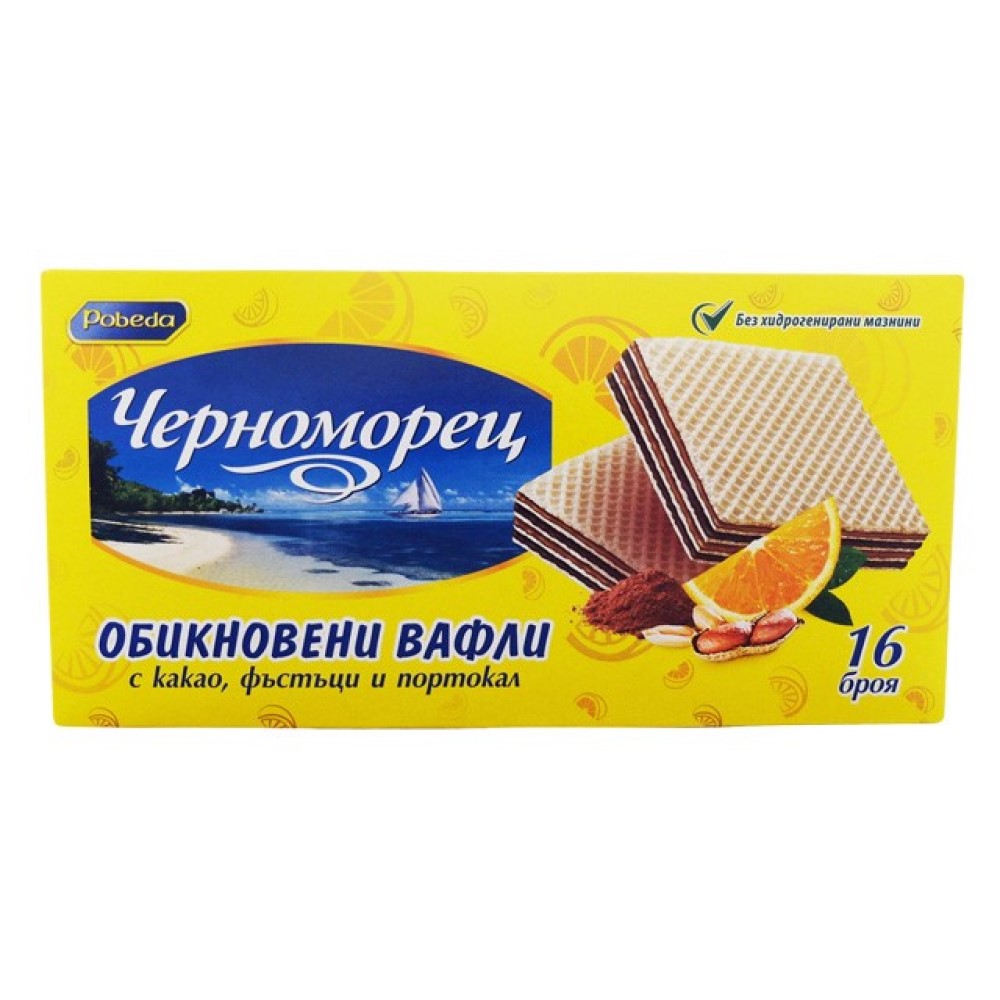 ЧЕРНОМОРЕЦ ВАФЛИ 16бр. 420гр.